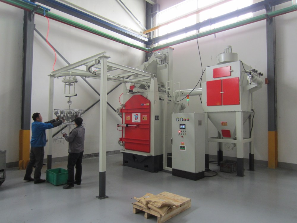 YXD-10/12 Hanger type shot blasting machine 