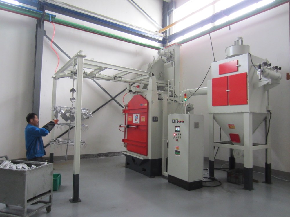 YXD-10/12 Hanger type shot blasting machine 