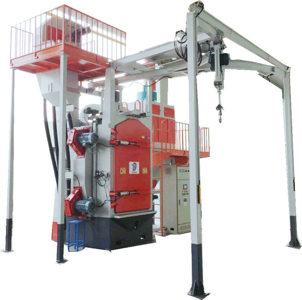 YXD-12-16 Hanger type shot blasting machine 